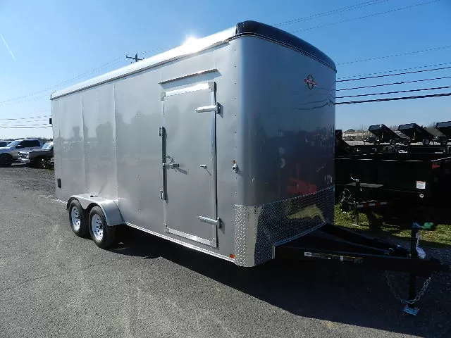 7x18-Carry-On-Ramp-Door-Added-Height-5-1.webp Carry On 7 x 18 Enclosed Cargo Trailer – 12″ Additional Height - Image 1