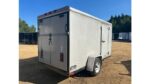 1999 Car Mate 6x12 Enclosed 3K Cargo Trailer w/Rear Ramp Door - Image 4