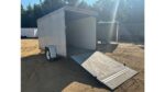 1999 Car Mate 6x12 Enclosed 3K Cargo Trailer w/Rear Ramp Door - Image 3