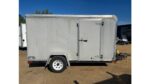 1999 Car Mate 6x12 Enclosed 3K Cargo Trailer w/Rear Ramp Door