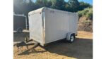 1999 Car Mate 6x12 Enclosed 3K Cargo Trailer w/Rear Ramp Door - Image 8