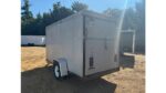 1999 Car Mate 6x12 Enclosed 3K Cargo Trailer w/Rear Ramp Door - Image 6