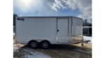 2016 Mission 8.5x14 Aluminum Enclosed Car/Snowmobile Trailer - Image 10