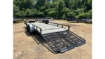 2024 PJ 7x20 Powder Coated 10K Landscape Utility Trailer - Image 3
