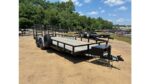 2024 PJ 7x20 Powder Coated 10K Landscape Utility Trailer