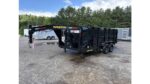 2026 Griffin 7x14 14K Powder Coated Gooseneck Dump Trailer