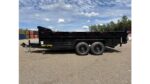 2026 Griffin 7x16 14K Telescopic Powder Coated Dump Trailer - Image 4
