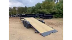 2026 Hillcrest Trailers 7x16+6 Powder Coated 14K Partial Tilt Equipment Trailer - Image 3