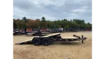 2026 Hillcrest Trailers 7x16+6 Powder Coated 14K Partial Tilt Equipment Trailer - Image 13