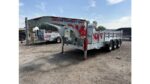 2026 N&N 7x16 23K Galvanized Gooseneck Dump Trailer