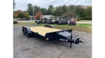 2026 Rice 7x16 Powder Coated 7k Car Hauler