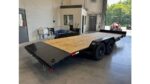 2026 Rice 7x20 Powder Coated 10k Car Hauler w/Slide-In Ramps - Image 5