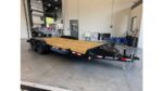 2026 Rice 7x20 Powder Coated 10k Car Hauler w/Slide-In Ramps
