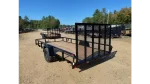 2026 Sure-Trac 7x14 Powder Coated 3K Utility Trailer - Image 8