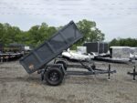 2027 4X8 Prospector Single Axle Manual Dump Trailer - Image 4