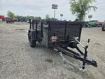 4x8 Single Axle Manual Dump Trailer Pump Dump Trailer - Image 9