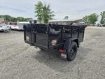 4x8 Single Axle Manual Dump Trailer Pump Dump Trailer - Image 7