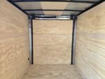 6x10 EKO Sigle Axle Enclosed Cargo Trailer With Ramp Door - Image 6