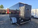 6x10 EKO Sigle Axle Enclosed Cargo Trailer With Ramp Door - Image 5