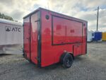 6x12 Single Axle Enclosed Tailgate Cargo Trailer - Image 7