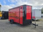 6x12 Single Axle Enclosed Tailgate Cargo Trailer - Image 5