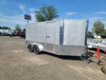 Cargo Mate 7 x 14 Low Profile Motorcycle Enclosed Cargo Trailer - Image 5