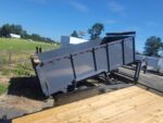 7x16' 7 ton dump trailer gooseneck 15 yard dumpster - Image 8