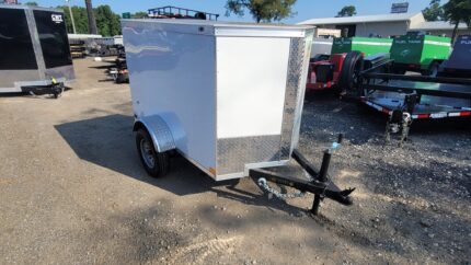 Covered Wagon 4×6 Enclosed Cargo Trailer