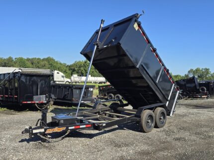 2026 7X16 Down 2 Earth 16K 48″ High Side Telescopic Dump Trailer