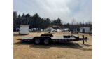 Sure-Trac 7x20 Powder Coated 14K Steel Deck Power Tilt Equipment Trailer - Image 8